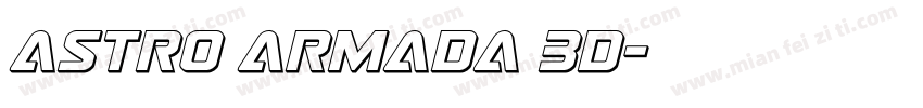 Astro Armada 3D字体转换